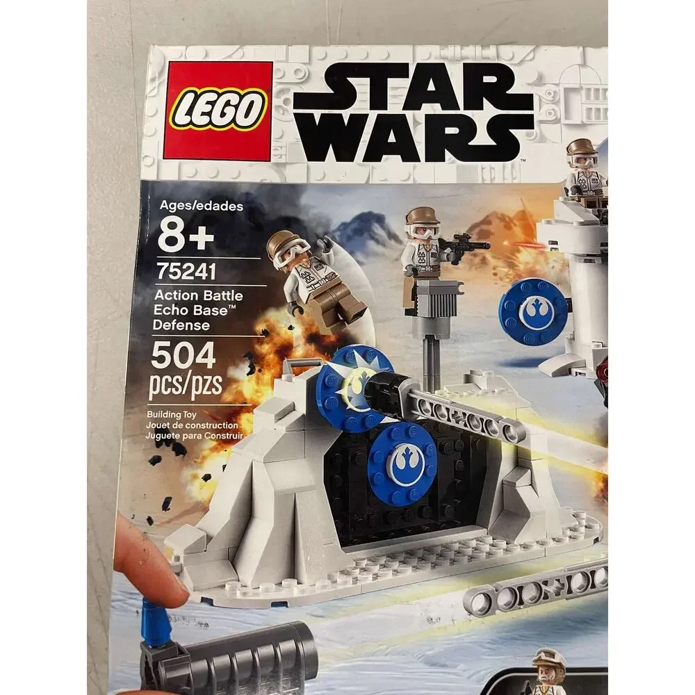 LEGO Star Wars 75241 Action Battle Echo Base Defense New Damaged Box